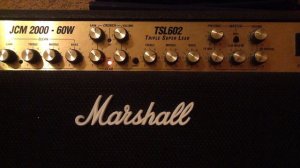 Marshall TSL602 Lead channel