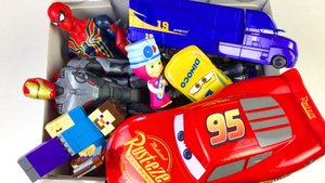 Игрушки Машинки Тачки Маквин Железный Человек Хот Вилс Стив Лего Человек Паук