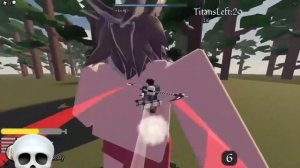 Slayer's sickle looks so good | Untitled Attack On Titan | Roblox