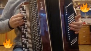 Восточная музыка на баяне.