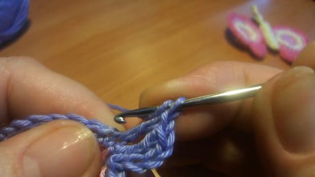 Аппликация БАБОЧКА BUTTERFLY Applique Crochet смотреть онлайн