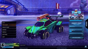 WINTER MORNING - PURRPLE CAT | MENU SONG | ROCKET LEAGUE