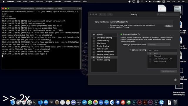 Minecraft Server on a Wii running Linux (Java Edition/PC) смотреть онлайн