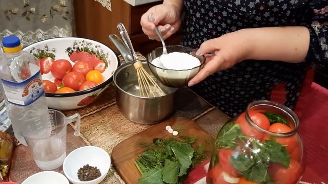 Быстро, просто, очень вкусно! Помидоры на зиму!
