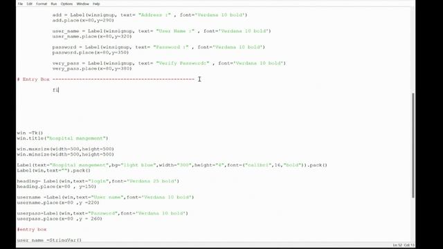 Create Register Form using python | python for beginner tkinter | #python #tkintertutorial #django