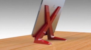 3D Printed X Stand for Ipad Pro, Tablets and E-Readers