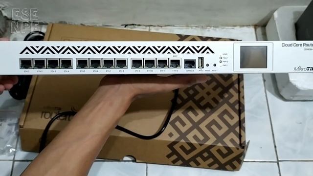 Dual power suply | Routerboard Mikrotik Cloud Core Router 1016-12G