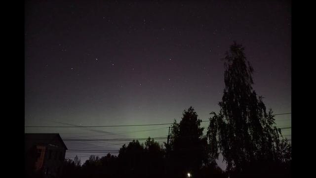 Северное Сияние 18 сентября 2023 г., Пермь, 58с.ш.