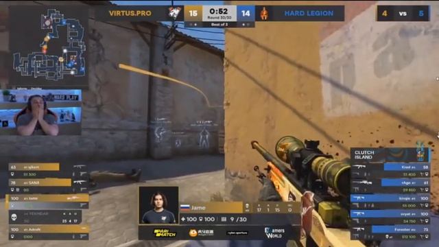 ЭМОЦИИ HARD PLAY В КОНЦЕ ИГРЫ HARD LEGION VS VIRTUS PRO / СЛОМАЛ НАУШНИКИ / ХАРД ПЛЕЙ ПСИХАНУЛ