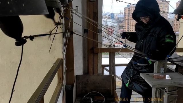 Дмитрий Меньков, колокольный звон в Ростовской традиции в храме Живоначальной Троицы