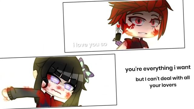 but I can't deal with all your lovers [gacha club] {tankana} (manga spoiler!!) смотреть онлайн