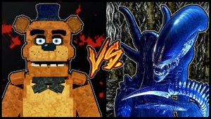 АНИМАТРОНИКИ против ЧУЖИХ фнаф Майнкрафт Чужой Чужие fnaf minecraft