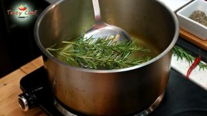 Жареный Розмарин и Тимьян лучшая специя для мяса, рыбы, пасты и риса! Секреты Шеф Повара Андрея