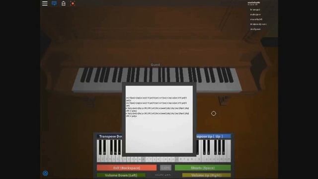 SHEETS for 20+ popular ROBLOX PIANO songs | TUTORIAL смотреть онлайн