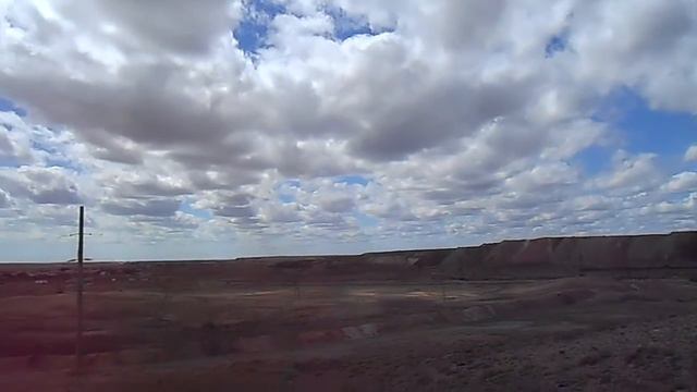 С середины возвышенности водокачки Коунрад виден как на ладони