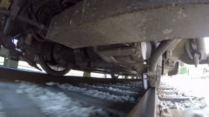 GoPro - Колесо на рельсе / Wheel on a rail