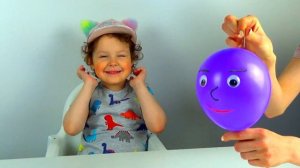 Учим Цвета с шариками Папа пальчик где же ты / Learn Colors with Balloons Finger Family Song 2