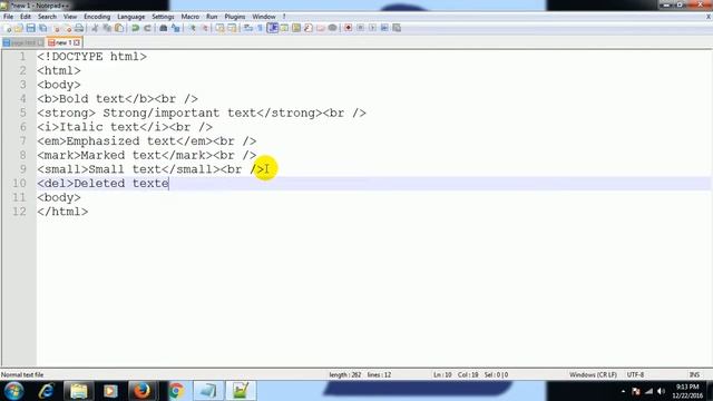 HTML  CSS formatting 2