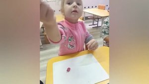 Лепка"Пирамидка", средняя группа