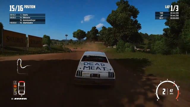 I did a lawnmower derby and got destroyed in racing (Wreckfest) смотреть онлайн