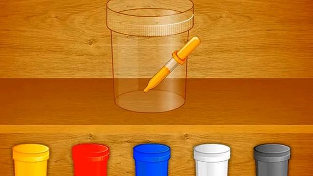 Развивающие игры для детей!Смешение цветов.