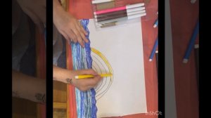 Урок рисования для  детей 4,5,6 лет!Рисуем солнце на горизонте