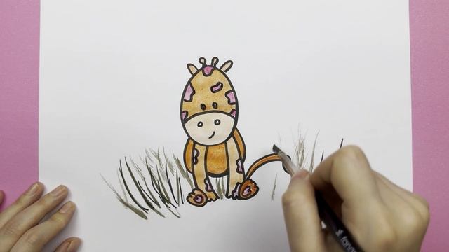 Watercolor Painting Tutorial: Drawing a Baby Cow Step-by-Step