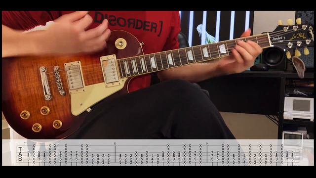 TABS Sword Art Online OP4CourageGuitar Cover