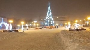 Сергиев Посад. Новый Год 2023. Советская площадь.
