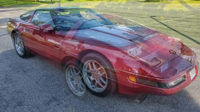 C5 Z06 Wheels on my 1994 C4 corvette смотреть онлайн