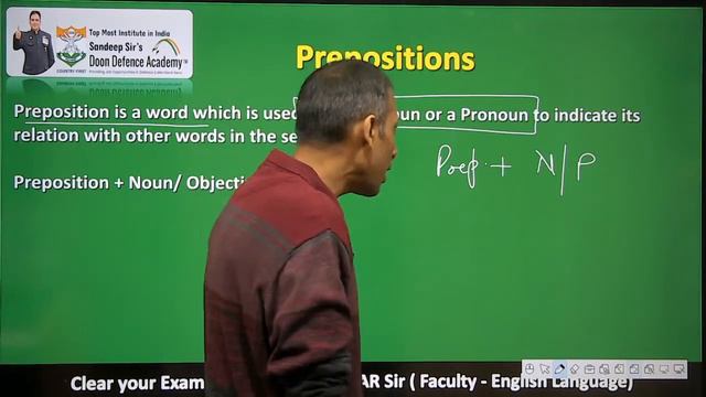 Indian Airforce Group X/Y/AA/SSR | English | Preposition | 5 Oct, Time 11:00 AM