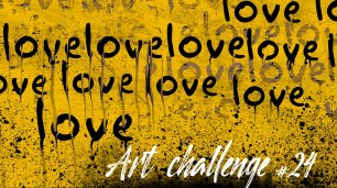 АРТ челлендж 24 день | Digital art  ART CHALLENGE | Картина любовь| day #24