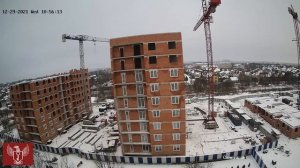 Таймлапс стройки ЖК "Юго-Восток" (дома 1, 3, 4)