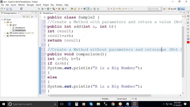 Selenium Tutorial For Beginners 7|Java Program Structure with an Example|G C Reddy|