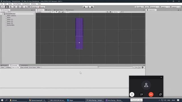 Создаем игру в стиле гонок тетрис в Unity | уроки для новичков смотреть онлайн