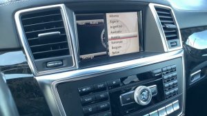 Mercedes Benz ML How to set up time and adjust clock  ⏰