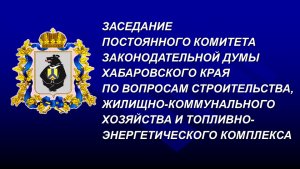 Заседание постоянного комитета Думы по вопросам строительства, ЖКХ и ТЭК 05.03.2024