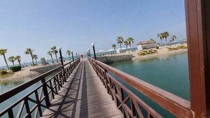 Отель The Cove Rotana Resort Ras Al Khaimah🌴 Вот ты какой, Арабский залив. Дорога на пляж☀️