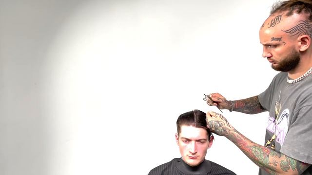 Мужская стрижка Помпадур / TUTORIAL Elvis Pompadour