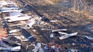 Все  дороги из строительного мусора.