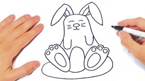 Как нарисовать зайца/кролика | How to draw a Rabbit Step by Step