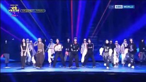 (JYP nation) Stray Kids x Itzy x NMIXX Collab stage at KBS Gayo Daechukje 2022