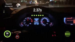 Audi Q5 2.0 tfsi 0-100 acceleration Dragy. Разгон