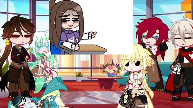 $Реакция персонажей Genshin impact на Т/и$ 1/?#реакция смотреть онлайн