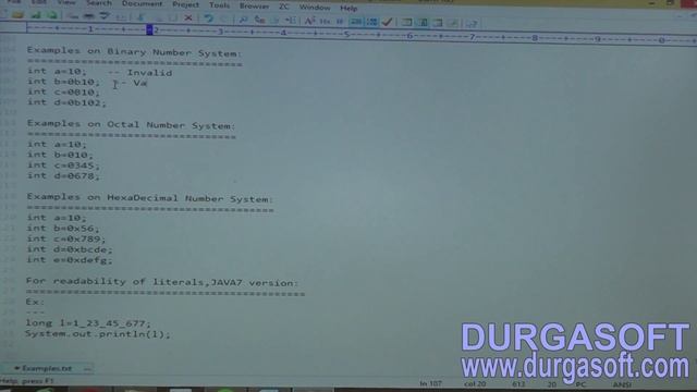 CoreJava || Introduction to language fundamentals part- 2