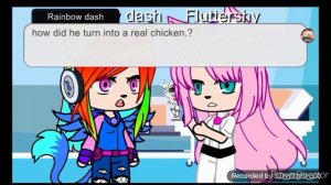 fluttershy as a nurse | gacha giant |