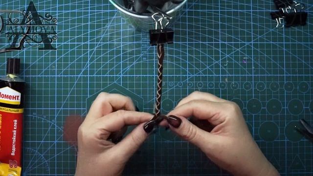Мастер-класс || Круглый шнур из кожи, ручная работа