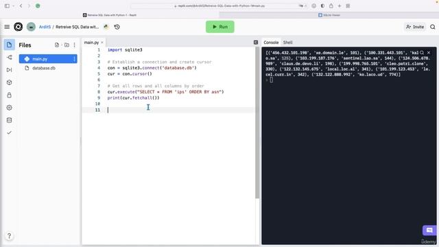Retrieve Data from SQL Database with Python | Automate Everything with Python