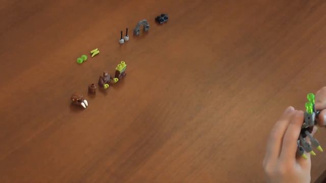 Сборка конструктора LEGO Chima 30263 Spider Crawler c минифигуркой Sparratus смотреть онлайн