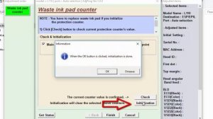 Как сбросить памперс Epson L110, L210, L300, L350, L355 (требуется техническое обслуживание)